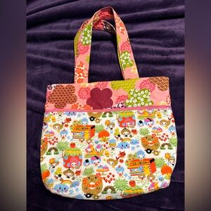 Colorful Rainbow Tote Bag (like Tokidoki patterns)